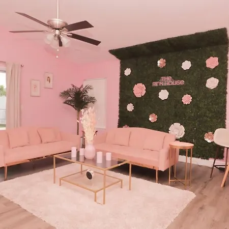 The Pink House Orlando Villa